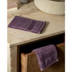 Madame Coco 8684427175576 Clarette 2'li Pamuklu El Havlusu - Mor - 30X46 Cm