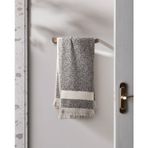 Madame Coco 8684427208908 Brest %100 Pamuk Yüz Havlusu - Antrasit - 50X80 Cm