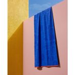 Madame Coco 8684427222812 Mai %100 Pamuk Plaj Havlusu - Mavi - 70X150 Cm