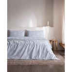 Madame Coco Aida Çift Kişilik Pamuklu Çarşaflı Baskılı Nevresim Takımı - Mavi - 200 x 220 cm