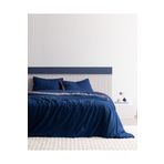 Madame Coco Allure King Size %100 Pamuk Çarşaflı Nevresim Takımı - Lacivert