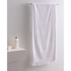 Madame Coco Amande %100 Pamuk Banyo Havlusu - Beyaz - 70X140 cm - 70 x 140 cm