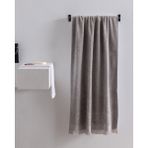 Madame Coco Amande %100 Pamuk Banyo Havlusu - Gri - 70X140 cm - 70 x 140 cm