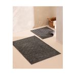 Madame Coco Antrasit 60x100 cm Panier Banyo Paspası
