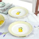 Madame Coco Armut Desenli 6'Lı Pasta Tabağı Seti