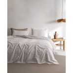 Madame Coco Arsene Tek Kişilik %100 Pamuk Ranforce Baskılı Nevresim Takımı - Bej - 160 x 220 cm