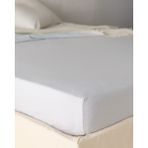 Madame Coco Belle Çift Kişilik Lastikli Bambu Çarşaf - Gri - 160 x 220 cm