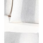 Madame Coco Berthe King Size Armürlü Çarşaflı Nevresim Takımı - Gri - 240 x 220 cm
