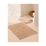 Madame Coco Bleuet Bej 60x100 cm Banyo Paspası