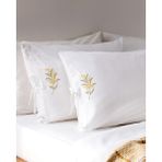 Madame Coco Bresnay %100 Pamuk Yastık Kılıfı - Sarı - 50x70
