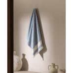 Madame Coco Brest %100 Pamuk Banyo Havlusu - Mavi - 75X150 cm - 75 x 150 cm
