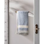 Madame Coco Brest İpliği Boyalı Yüz Havlusu - Mavi - 50x85 cm - Natural Koleksiyon - 50 x 85 cm