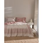 Madame Coco Brice Çift Kişilik %100 Pamuk Yatak Örtüsü - Kırmızı 8684427221396 Çok Renkli