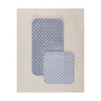 Madame Coco Brume Puantiyeli 2'li Banyo Paspası - Gri 60X100