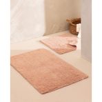 Madame Coco Cameo 2'li Banyo Paspası - Gri - 60x100 Cm Bapa0000000008 Pudra