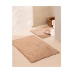Madame Coco Cameo Bej 60x100 cm 2'li Banyo Paspası