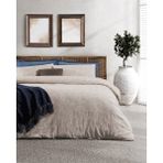 Madame Coco Cluny King Size Jakarlı Nevresim Takımı - Açık Bej - 240 x 220 cm