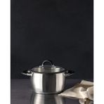 Madame Coco Colin Derin Tencere - Çelik - 22 cm