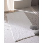 Madame Coco Conques Banyo Paspas - Beyaz - 60x100 Cm Beyaz