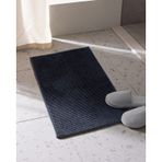 Madame Coco Conques Banyo Paspas - Koyu Mavi - 50x80 Cm Mavi