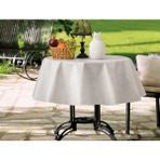 Madame Coco Elisa Pvc Masa Örtüsü - 140 cm - Bej - 140 x 140 cm