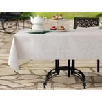 Madame Coco Elisa Pvc Masa Örtüsü Mpv-36140 X 140 Cm-bej/beyaz