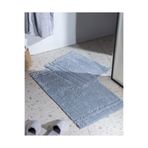 Madame Coco Farges 2'li Banyo Paspası, Gri, 60 x 100