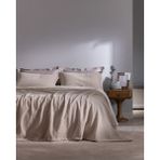 Madame Coco Feolette Çift Kişilik Yatak Örtüsü - Ekru - 230 x 240 cm