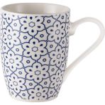 Madame Coco Fiona Kupa - Mavi/Beyaz - 360 ml - Mavi - Beyaz