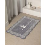 Madame Coco Gordes Banyo Paspası - Gri - 50x80 cm