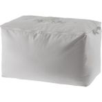 Madame Coco Gri Çiçek Desen Baskılı Hurç 64x41x35 cm Polipropilen Malzeme ile Pratik Saklama - 1 Adet