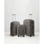 Madame Coco Huitre 3'lü Set Valiz - Gri 8684427303689 Gri