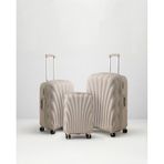 Madame Coco Huitre 3'lü Set Valiz/bavul - Bej 8684427303696 Ekru