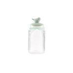 Madame Coco Kuşlu Kavanoz Silindir - Mint Yeşili - 1300 ml
