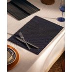 Madame Coco Leva Amerikan Servis 4'lü - 40 x 30 cm - Lacivert