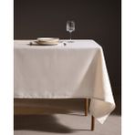Madame Coco Lignite Masa Örtüsü - Bej - 160X300 cm - 160 x 300 cm