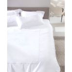 Madame Coco Lilas King Size Nakışlı Saten Çarşaflı Nevresim Takımı - Açık Gri - 240 x 220 cm