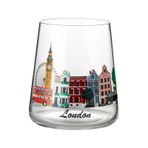 Madame Coco London City 2'li Su Bardağı Seti - Şeffaf 8684427278444 Çok Renkli