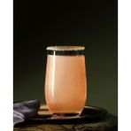 Madame Coco Lucinda Optikli 4'lü Kristal Meşrubat Bardağı Seti - - Şeffaf - 380 ml