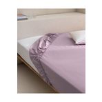 Madame Coco Manon King Size Plus%100 Pamuk Ranforce Lastikli Çarşaf Açık Mürdüm