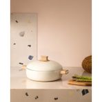 Madame Coco Manon Tencere - Beyaz - 28 cm - 28cm