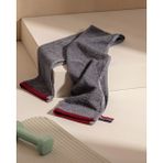 Madame Coco Marie Spor Havlusu %100 Pamuk 30 x 110 cm Antrasit Renkli Hızlı Kuruma Özelliği