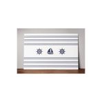 Madame Coco Marine 4'Li Amerikan Servis, Lacivert, 42 x 28