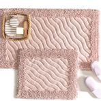 Madame Coco Marlie Pudra 60x100 cm Banyo Paspası