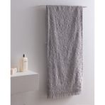 Madame Coco Pavot %100 Pamuk Banyo Havlusu - Gri - 70X140 cm - 70 x 140 cm