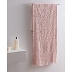 Madame Coco Pavot %100 Pamuk Banyo Havlusu - Pudra - 70X140 cm - 70 x 140 cm