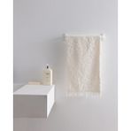 Madame Coco Pavot %100 Pamuk Yüz Havlusu - Ekru - 50X70 cm - 50 x 70 cm
