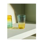 Madame Coco Renard 4'lü Meşrubat Bardağı Seti - Turuncu/Yeşil - 395 ml