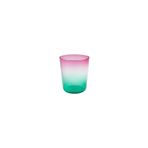 Madame Coco Renard 4'lü Su Bardağı Seti - Pembe/Yeşil - 315 ml