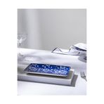 Madame Coco Reve Bleu Vista Dikdörtgen Tabak - 22 cm - Mavi/beyaz